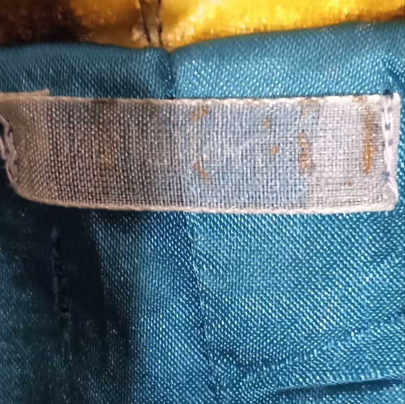 Beautiful Vibrant Multicolor Velvet Jacket size small - Picture 12 of 13